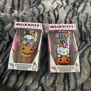 Hello Kitty Halloween Glassware Set